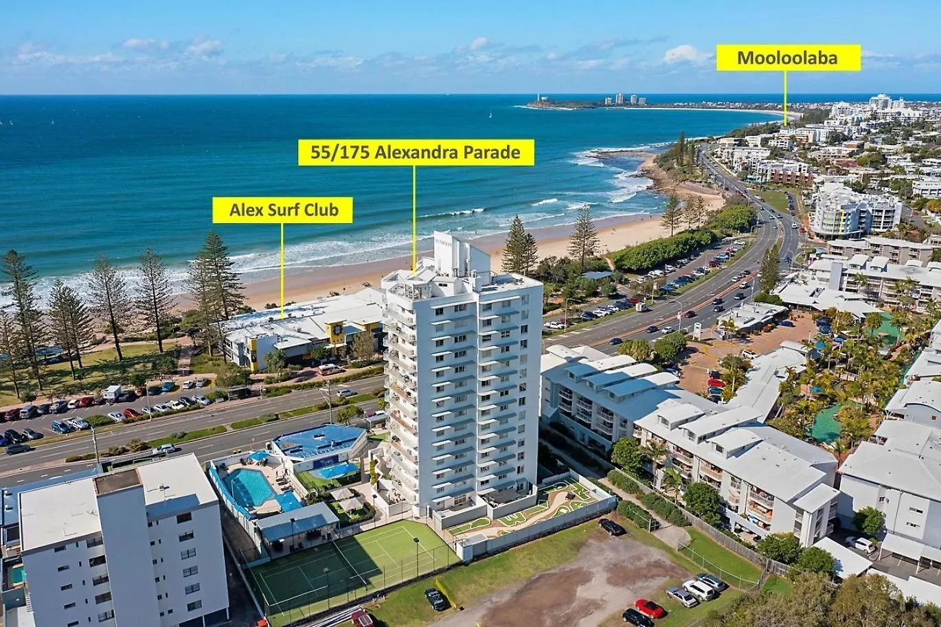 Mandolin Beachfront Resort Alexandra Headland 4*,  Australia